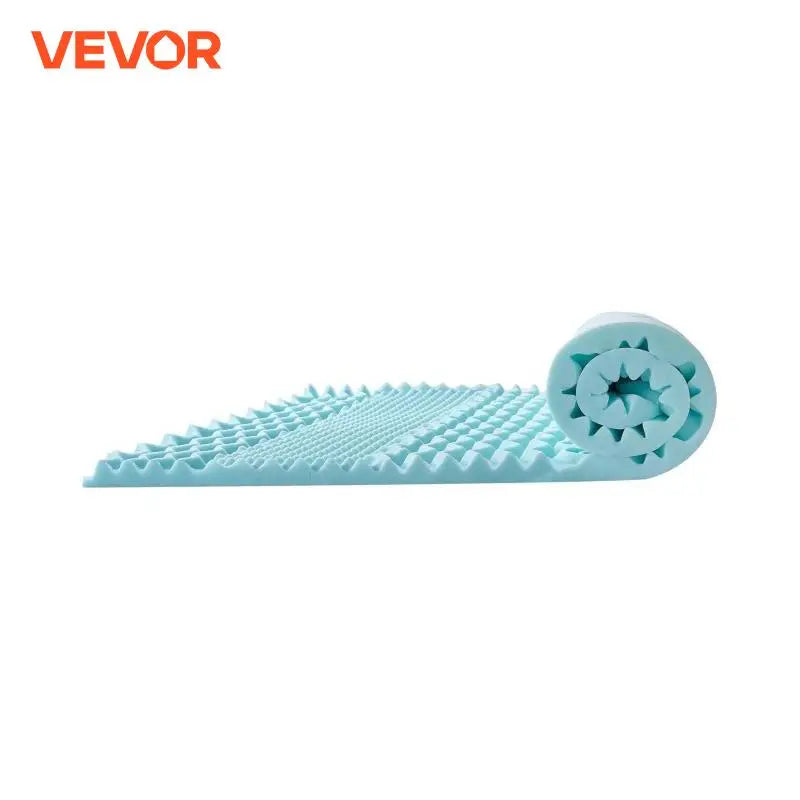 VEVOR Mattress Topper Queen Size 2" / 3" Thickness Soft Memory Foam Mattress Pad, Cooling Gel Infusion Comfy Support for Any Bed