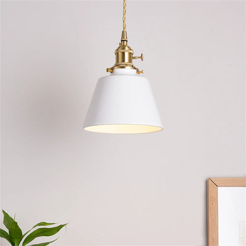 lampe led suspendue en céramique moderne pour loft