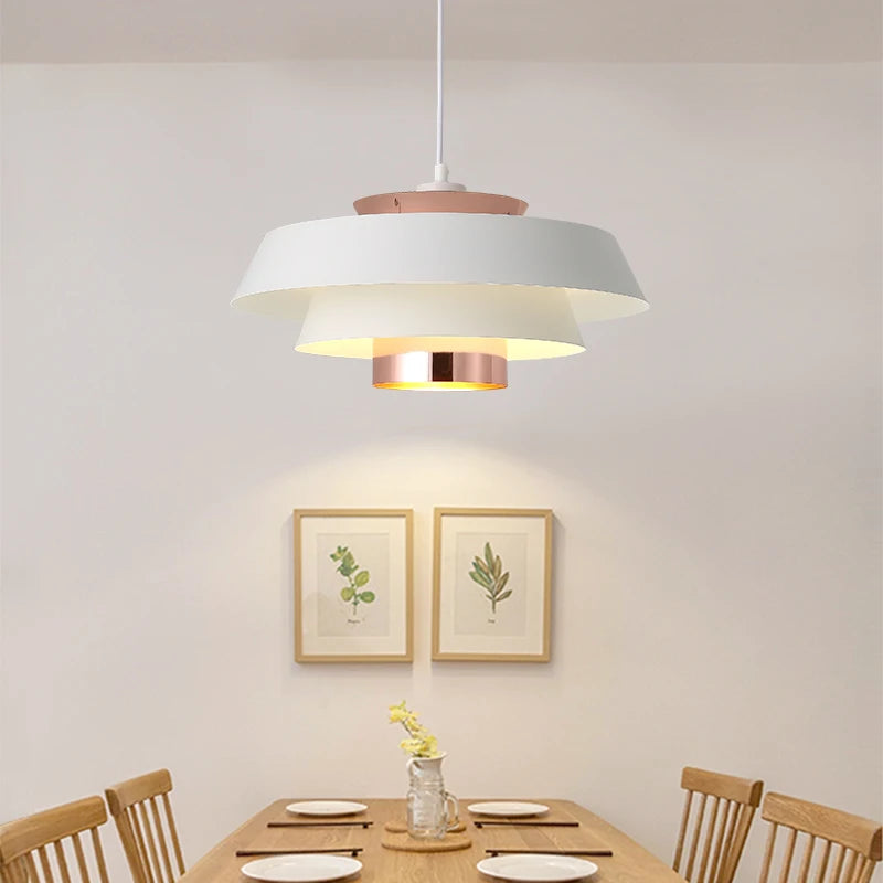 suspension modernes design nordique décor loft luminaires - vue 4 sur 8