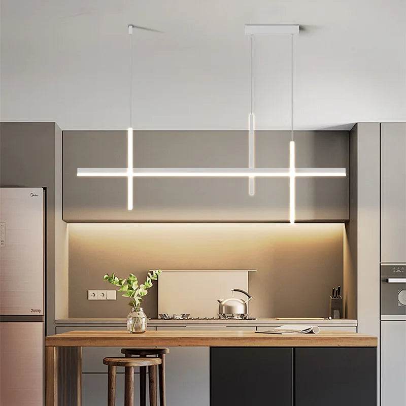 suspension led design moderne pour décoration intérieure artistique - vue 6 sur 11