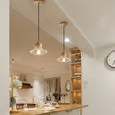 suspension LED en verre style nordique décoratif