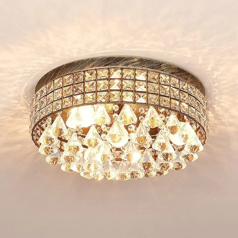 plafonnier en cristal design nordique moderne pour intérieur élégant - vue 2 sur 8
