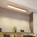 Lustre de bureau en rondins