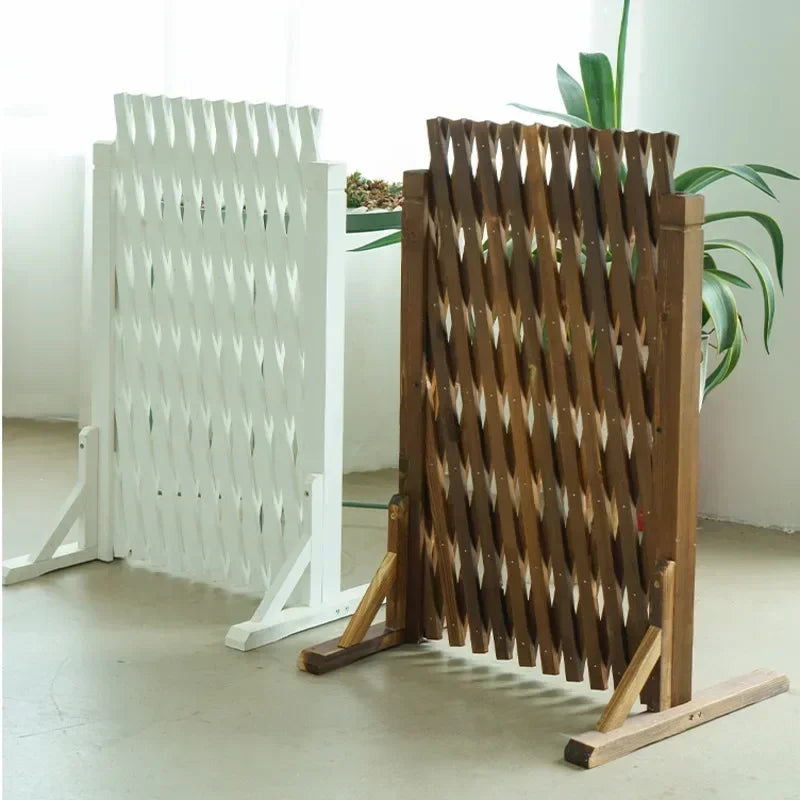 clôture en bois massif pour jardin et animaux de compagnie - vue 2 sur 22