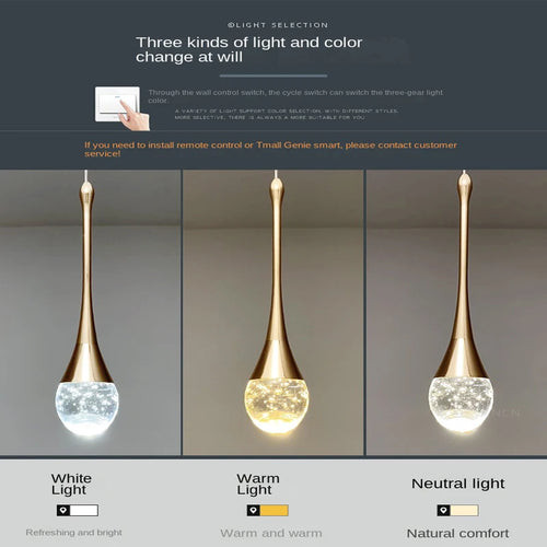 Suspension en cristal au design moderne - vue 6 sur 18