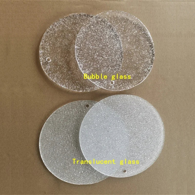 lustre en verre nordique en fer pour décoration de luxe - vue 9 sur 9