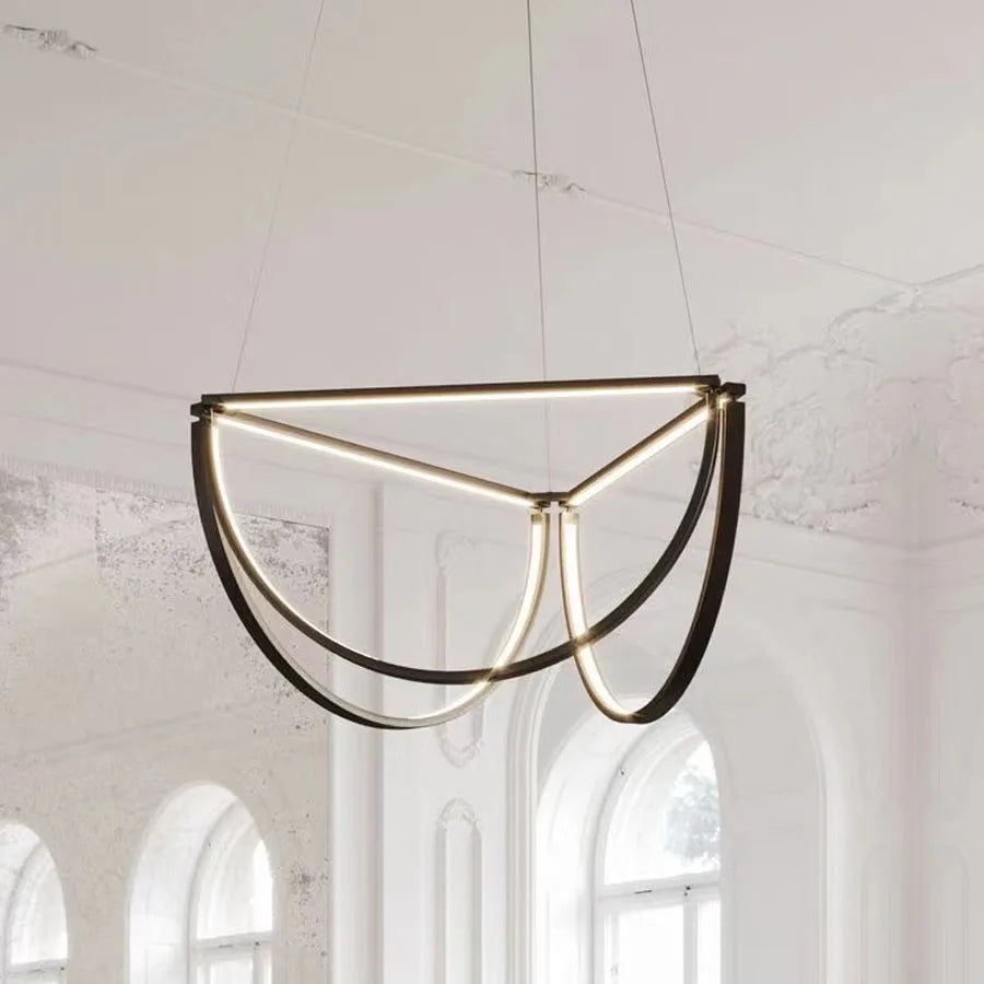lustre minimaliste à intensité variable pour intérieur tendance - vue 7 sur 9