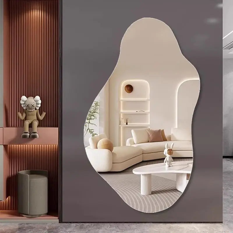 miroir mural à éclairage led intelligent style luxueux - vue 5 sur 8