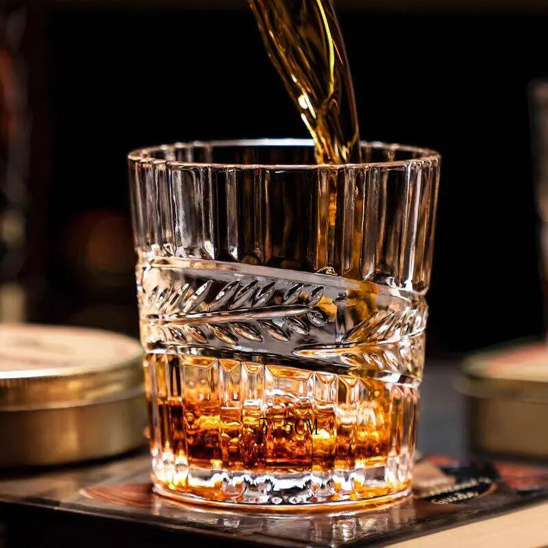 Verres whisky relief luxe style classique lot 2 - vue 3 sur 7
