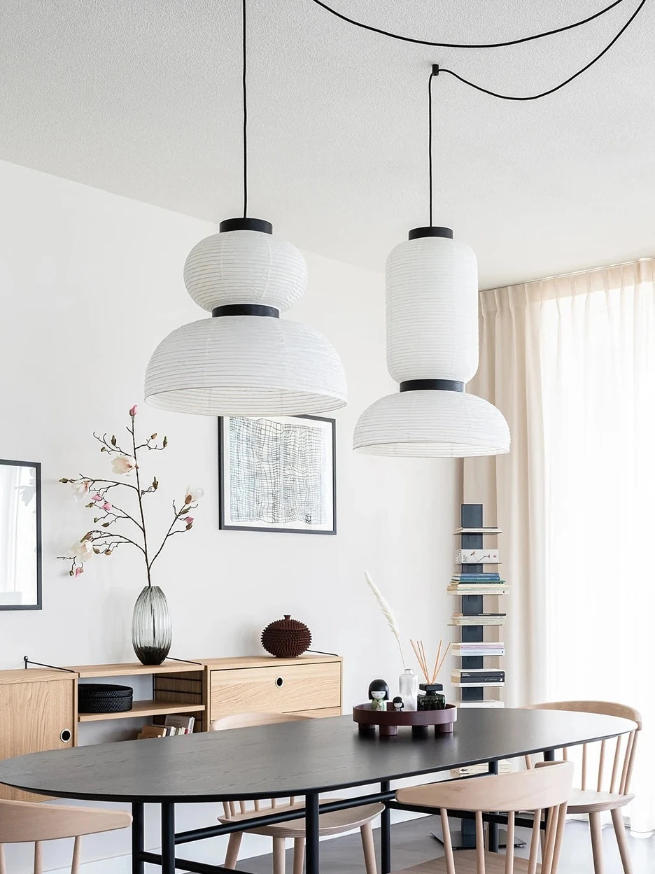 Suspension Nordique Lustre E27 Lustre Pour Salon Décor À La Maison Moderne Tissu De Soie Éclairage Tendu Suspension - vue 3 sur 12