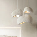 suspension led wabi-sabi nordique en résine pour café loft