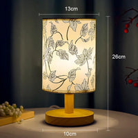 LED-Tischlampe Pflaumenblüte Chinesisches Design für sanftes Ambiente