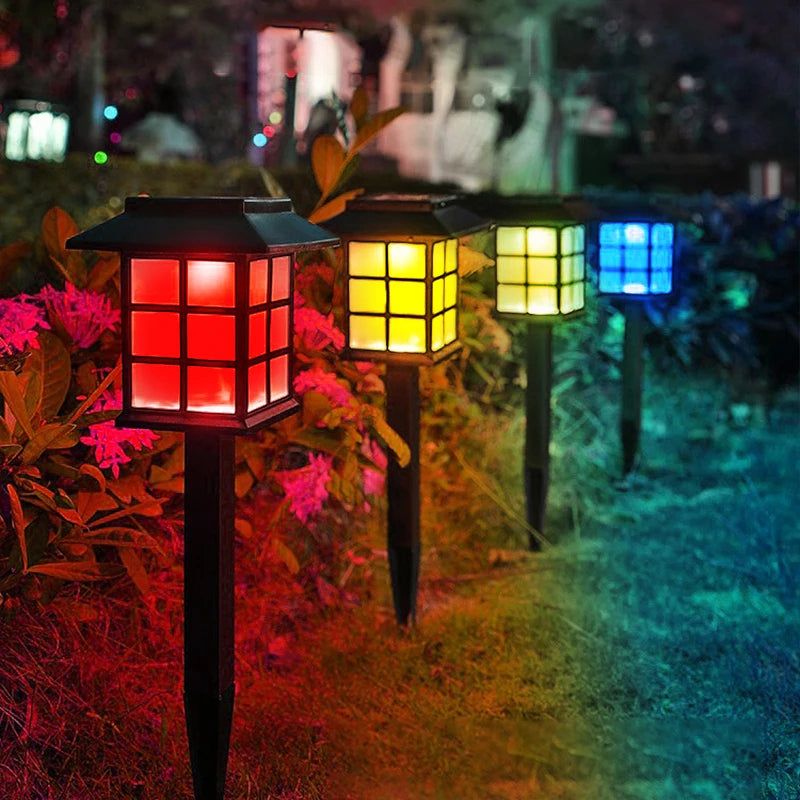 lampes solaires étanches pour décoration de jardin extérieur - vue 11 sur 11