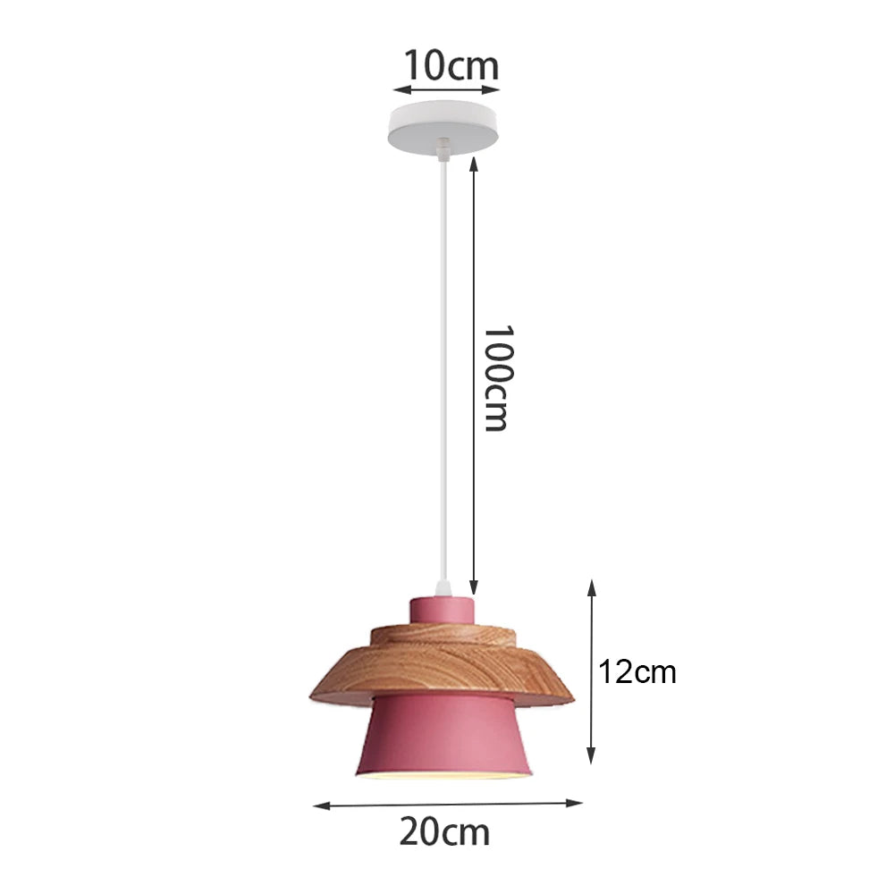 suspension nordique en aluminium rétro pour éclairage intérieur - vue 21 sur 20