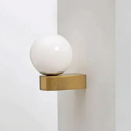 Moderne und schlichte Wandleuchte aus Glas - vue 11 sur 11
