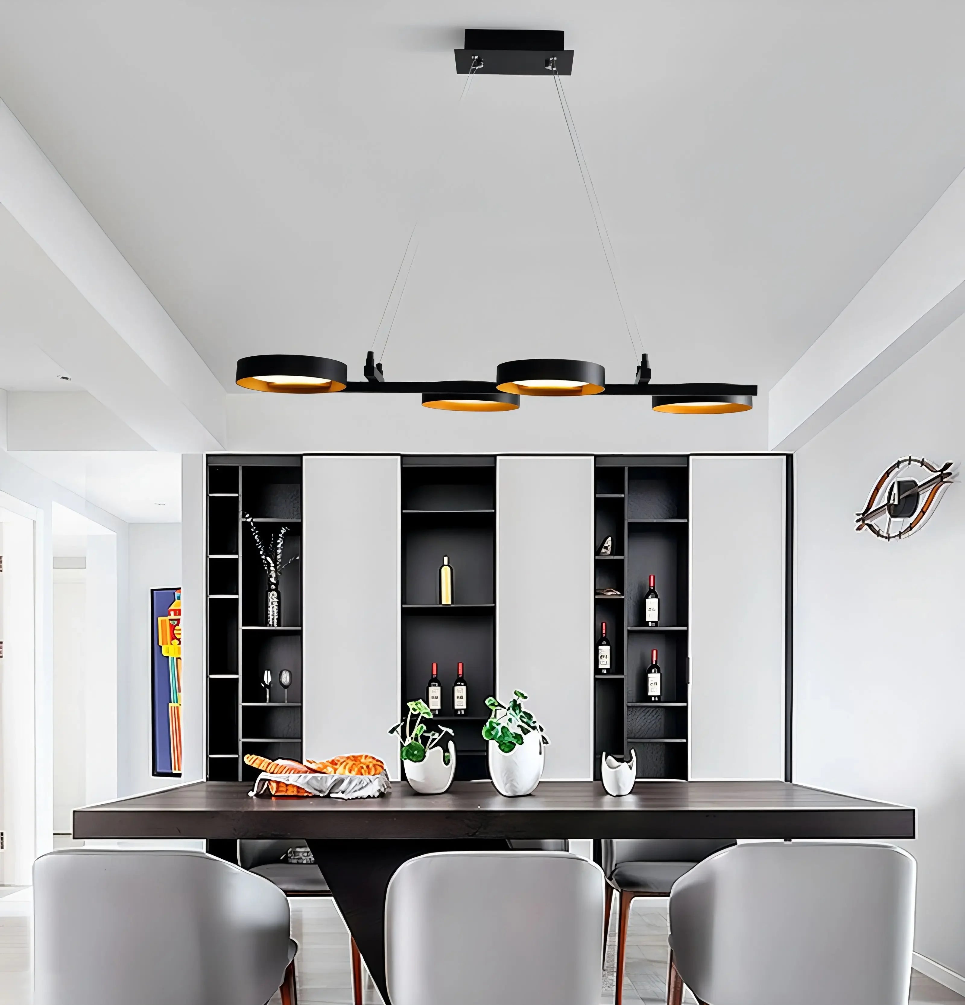 lustre nordique italien design moderne pour intérieur lumineux - vue 4 sur 20