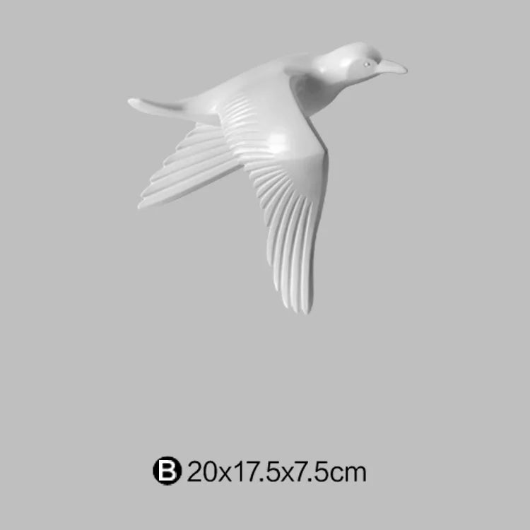 décoration murale créative en forme de mouette décoratif - vue 29 sur 36