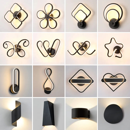 Applique murale d'intérieur LED moderne