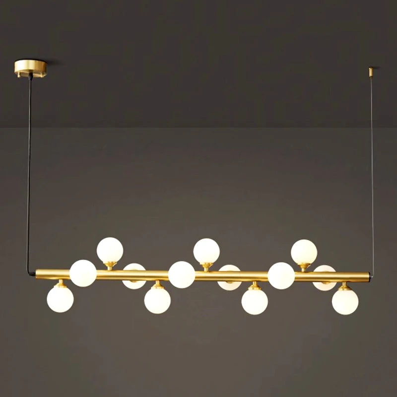 lustre suspension led moderne pour éclairage intérieur - vue 7 sur 8