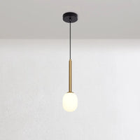 Moderne Nachttischlampe in Ei-Form für kreative Innenräume