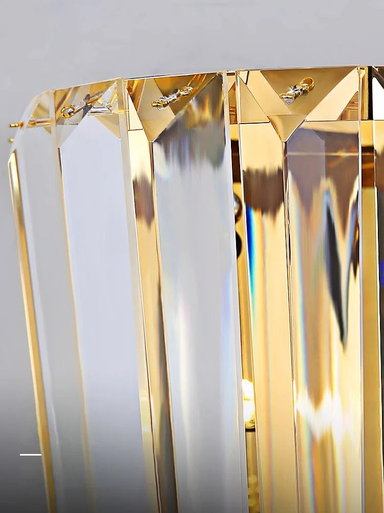 applique murale led en cristal pour décoration moderne et élégante - vue 6 sur 8