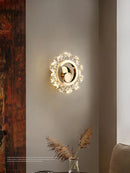 applique murale led tournesol design intérieur moderne minimaliste