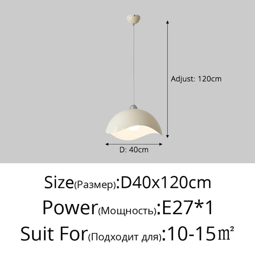 Eleganter LED-Kronleuchter im nordischen Stil für die stilvolle Inneneinrichtung - vue 9 sur 13