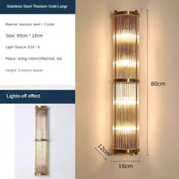 applique murale en cristal style luxueux pour une ambiance élégante