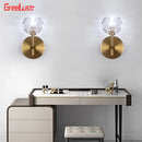 Applique murale en cristal moderne G9