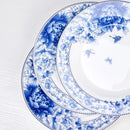 Assiettes à poisson en porcelaine style chinois floral