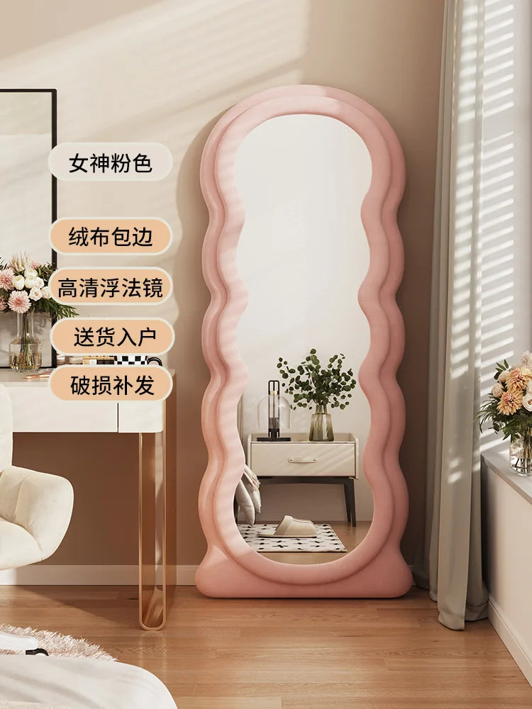 miroir debout design nordique esthétique pour décoration moderne - vue 12 sur 17