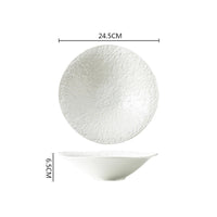 Bol céramique texture roche style restaurant polyvalent cuisine