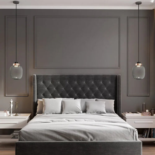 Lustre en verre de Style moderne