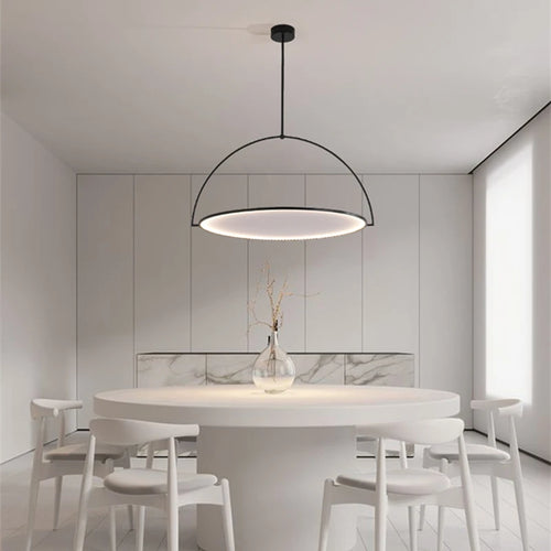 LED-Deckenleuchte im nordischen Stil, schlicht, für den Innenbereich - vue 3 sur 8