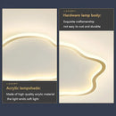 plafonnier led créatif en forme de nuages design nordique décoratif