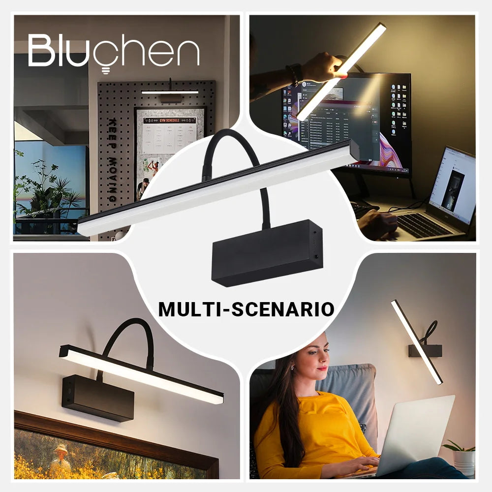 applique murale rechargeable avec bras flexible pour éclairage intérieur - vue 4 sur 7