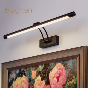 Moderne LED-Wandleuchte für Spiegel Innenbereich