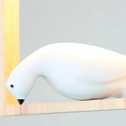 Kreativer romantischer Kronleuchter mit Vogel-Design – Dekorative Pendelleuchte - vue 4 sur 6