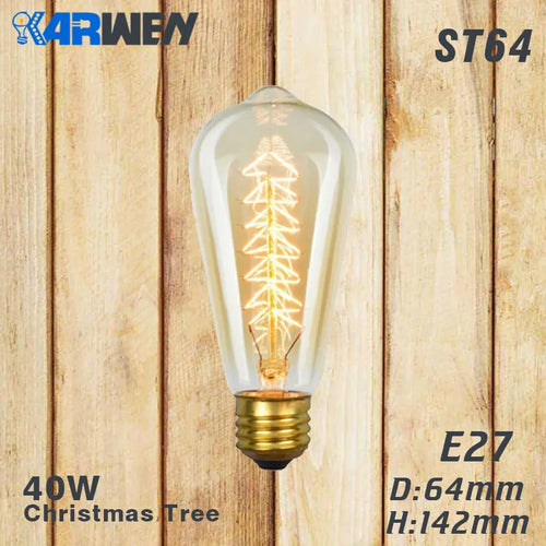 Vintage Edison LED-Leuchtmittel Filament 6er-Set - vue 14 sur 18