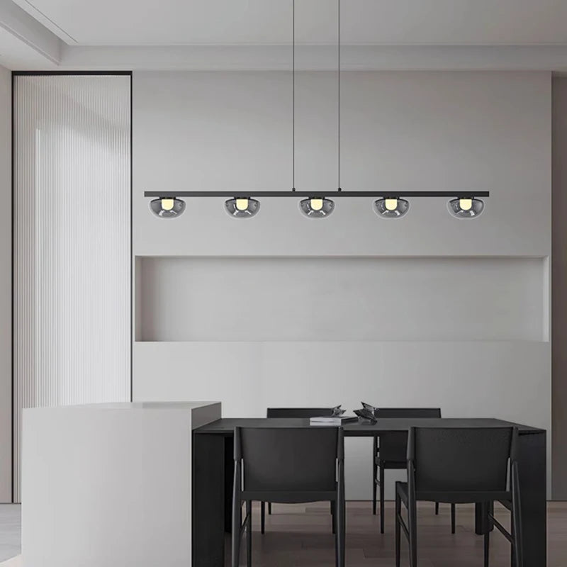 lustre nordique lampes suspendues éclairage intérieur - vue 4 sur 11