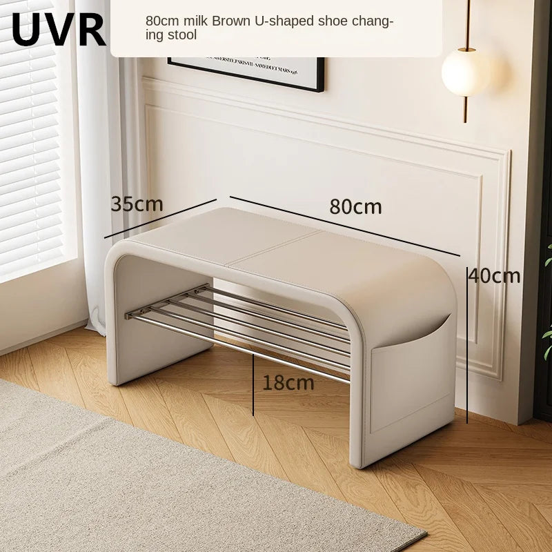 tabouret de lit moderne léger et luxueux pour la maison - vue 3 sur 6