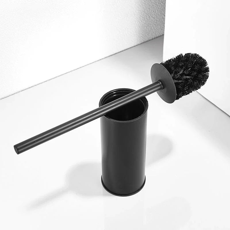 brosse de toilette de luxe en acier inoxydable pour salle de bain - vue 4 sur 8