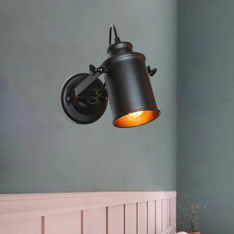 Applique murale industrielle Vintage nordique - vue 3 sur 8