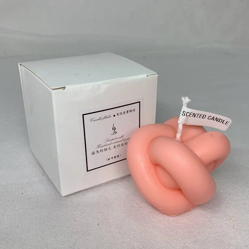 bougie d'aromathérapie géométrique pour décoration et cadeaux - vue 7 sur 12