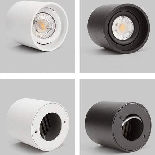 LED-Spot Aufputz Rund für Küchenmöbel - vue 4 sur 5