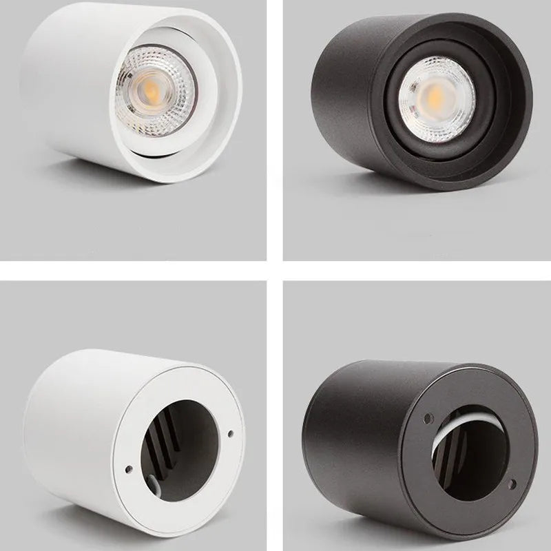 LED-Spot Aufputz Rund für Küchenmöbel - vue 4 sur 5