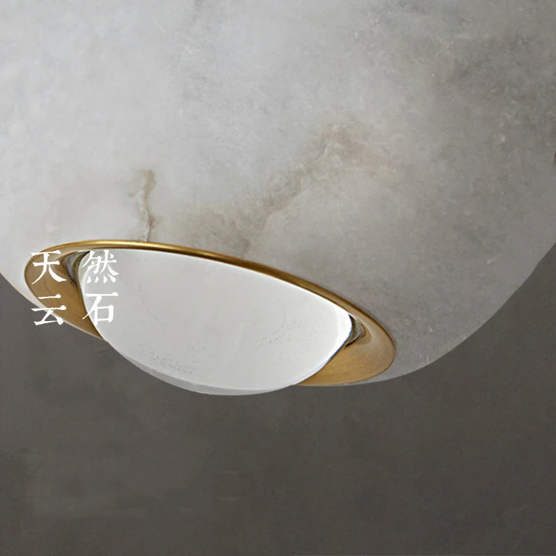 suspension nordique en boule de marbre pour intérieur - vue 7 sur 8