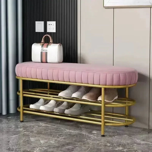 tabouret design pour entrée et rangement chaussures - vue 7 sur 7