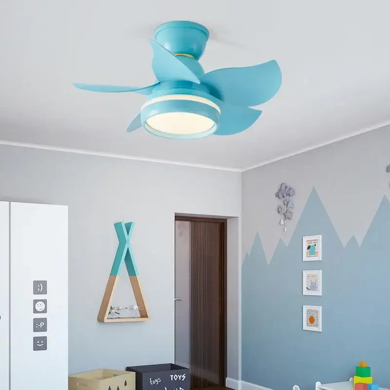 mini ventilateur de plafond avec lumière et télécommande