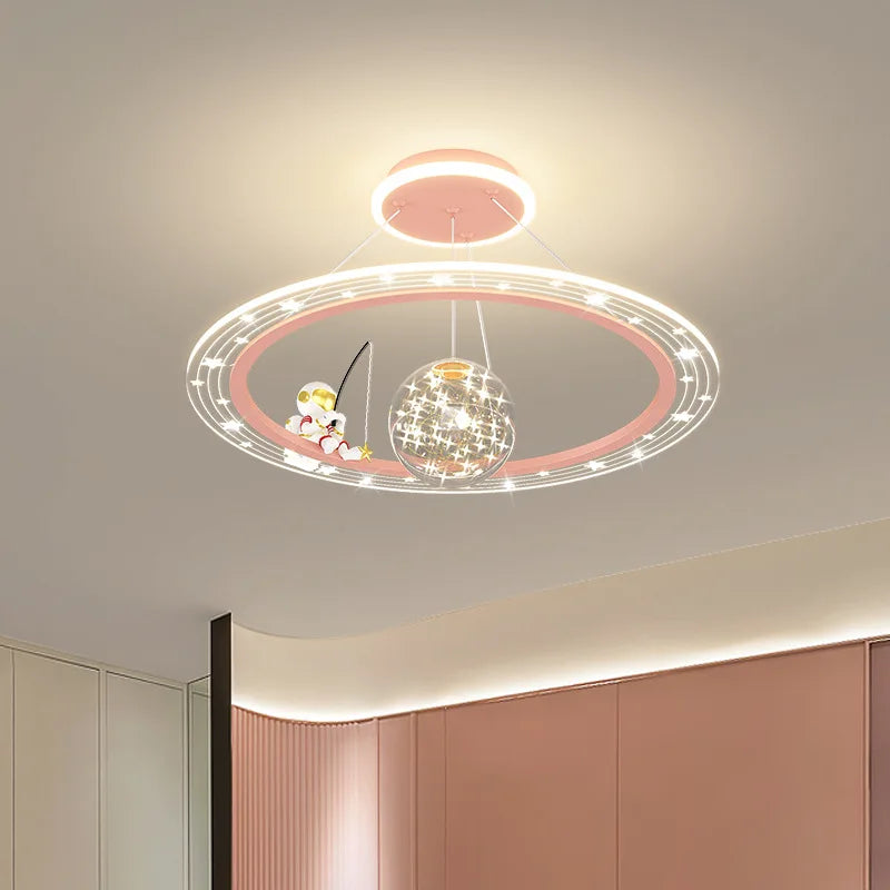 lustre nordique moderne led pour décoration créative de maison - vue 4 sur 16